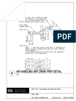 Ahu Drain Trap