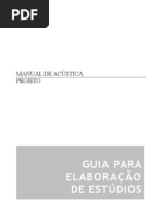 Manual de Acustica Em Estudios