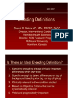 Bleeding Definitions