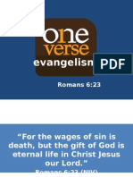 One Verse Evangelism