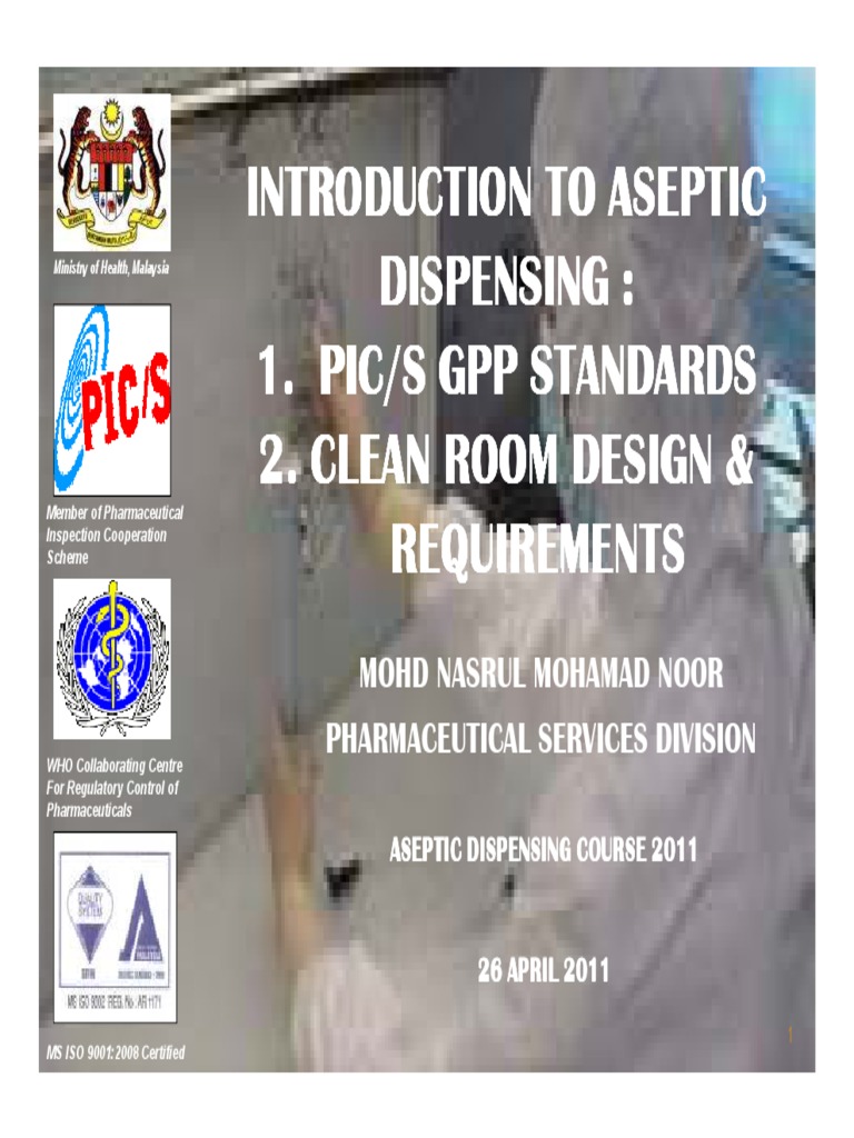 Intro to Aseptic Dispensing Pharmacy Pharmaceutical