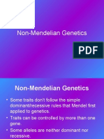 Non Mendelian Genetics