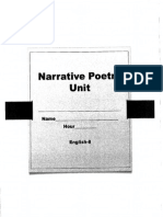 narrative poetry packet 2015