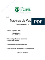 Turbinas de Vapor, Proyecto Termo (1)