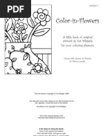 Flowers Coloring Book.1