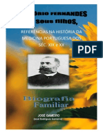 Gregório Fernandes e Seus Filhos, Referências na História da Medicina Portuguesa dos Séc. XIX e XX