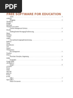 Download Free Educational Software List by fcitlounge SN28629250 doc pdf