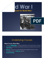Wwi Causes Notes