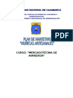 Plan de Marketing de Muñecas Artesanales en La Región de Cajamarca