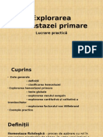 Hemostaza Primara LP 2014