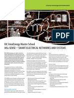 MSC Smart Electrical Networks (Smart Grid)