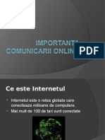 Importanta Comunicarii Online Pentru Site