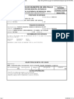 NF-e - Nota Fiscal Eletrônica de Serviços - São Paulo