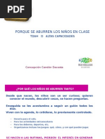 Porqué Se Aburren Los Niños en Clase.