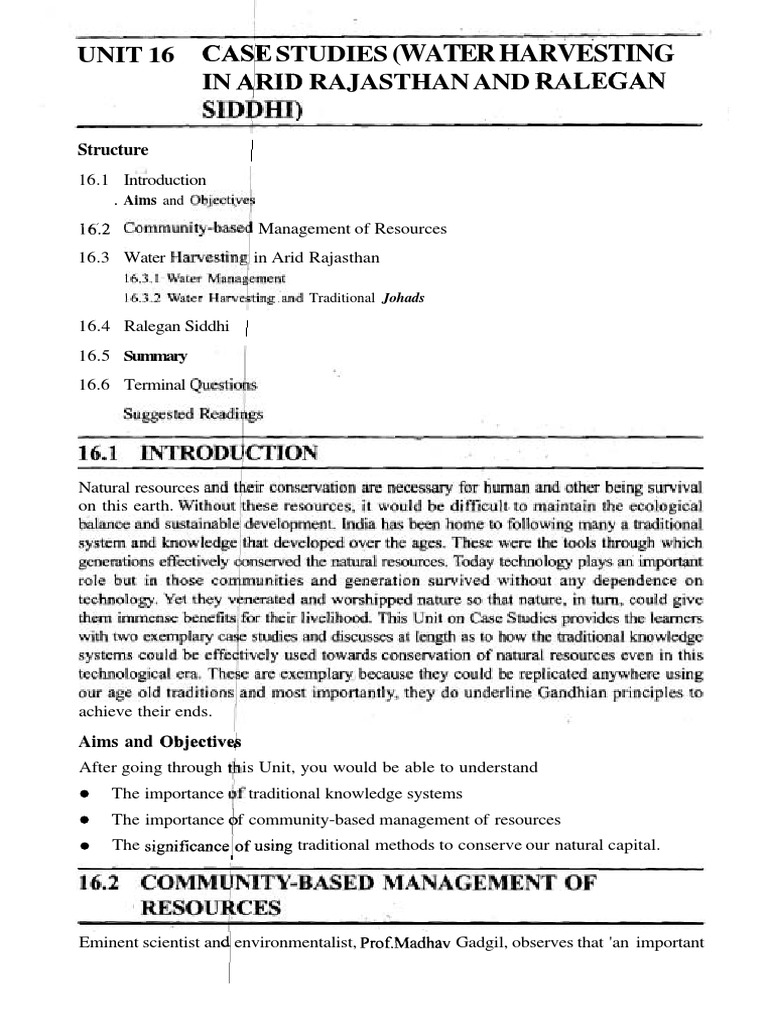 Rajasthan water conservation system image