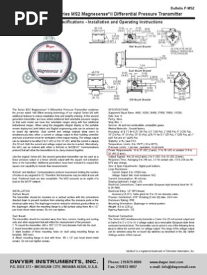 Dwyer Ms2 W101 102 Lcd Manual Pdf Power Supply Direct Current