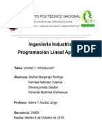 Unidad 1 Programacion Lineal Upiicsa