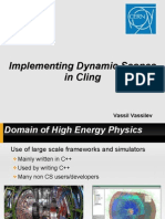 Implementing Dynamic Scopes in Cling