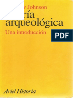 Teoria Arqueologica Una Introduccion Matthew Johnson