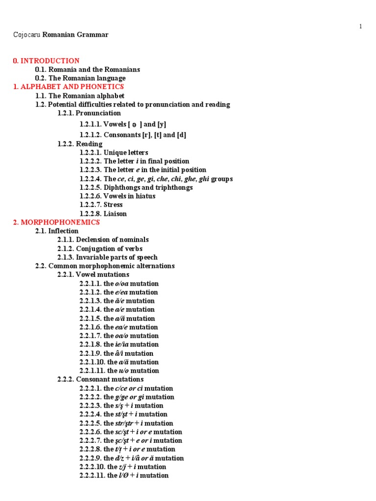 11.Romanian Grammar Grammatical Gender Pronoun