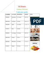 Mi Horario Scedule Fisnhed 100