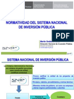 Marco Normativo Del SNIP PDF