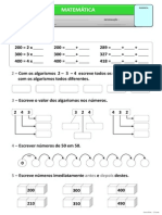 Fichas de Matemática 2º Ano