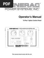 Manual Panel E Plus