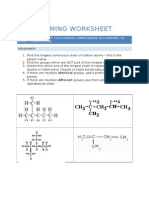 Iupac Naming Worksheet