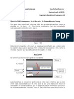 Ejercicio Mecánica Fluidos Distribución Velocidades Lineal