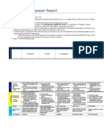 Geological Newspaper Report Assignment