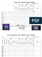 Jadual Ibadah Pelajar Cemerlang Dunia Akhirat