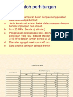 Contoh Mix Design DG Porsi Agregat Gabungan Cara Grafik