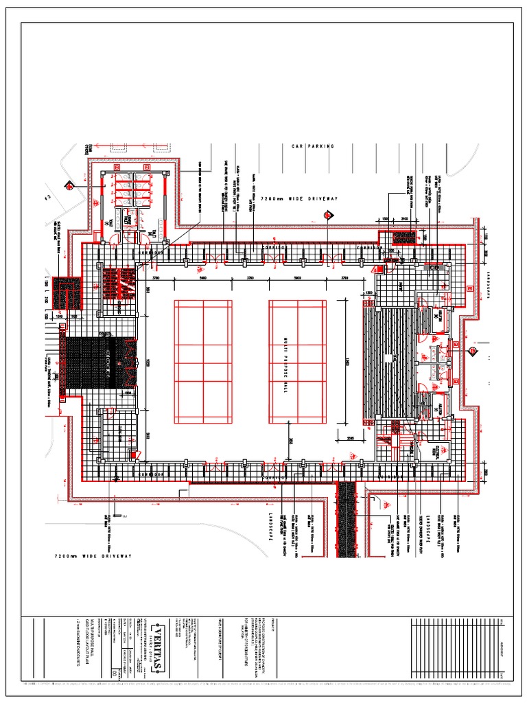 MPH - FLOOR FINISH + 2 Badminton Court Layout | PDF