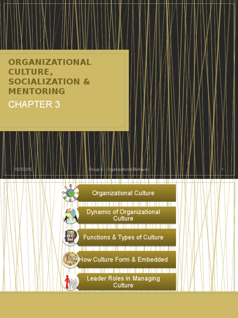 Understanding Organizational Culture Dynamics | PDF | Organizational ...