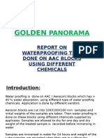Final Report On Waterproofing