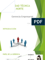 GERENCIA EMPRESARIAL biotecnologia