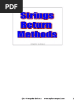 Strings Methods Slides Java Aplus