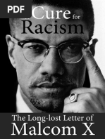 Download A Cure for Racism - The Long-lost Letter of Malcom X by Brotherhood In Islam SN286395165 doc pdf