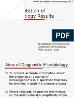 Interpretasi Hasil Pemeriksaan Infeksi Bakteri Jamur Virus (DR - Yeva)