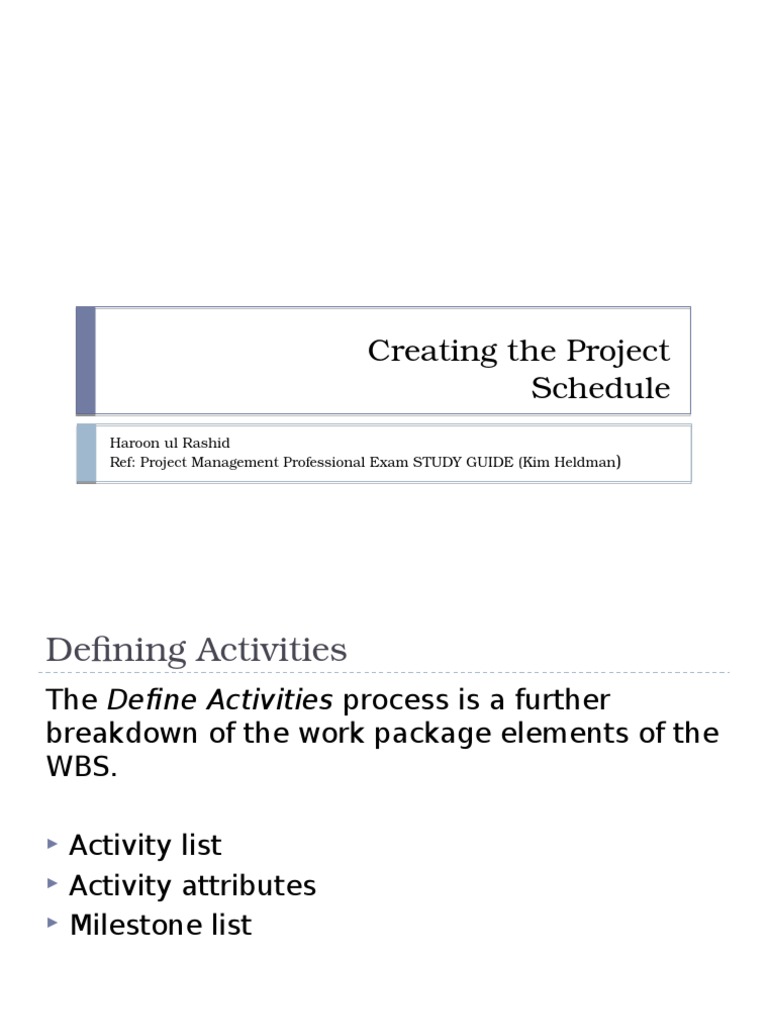Project Scheduling Techniques Guide | PDF | Business | Areas Of ...