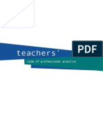 TeachersCode ofProfessionalPractice