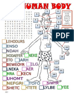 Unscramb Le The Words and Find Them in The Grid. Then Match Them With