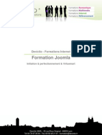 Programme Formation Joomla