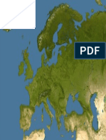 Europe Satellite Image Map