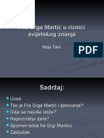 Fra Grga Martić U Riznici Svijetskog Znanja