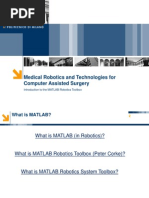 Introduction To Matlab Robotics Toolbox