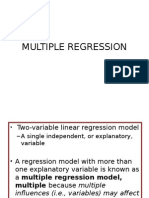 Multiple Regression