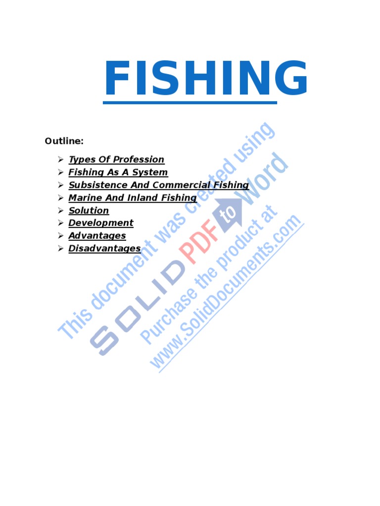 Fishing Geography Notes PDF Fish Shrimp