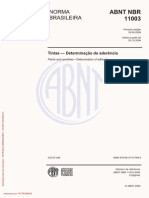 ABNT NBR 11003 - Determinação Da Aderência